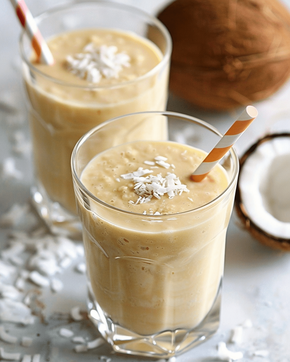 Coconut Milk Smoothie