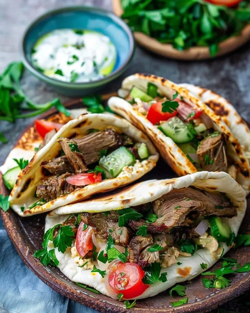 Homemade Beef Shawarma