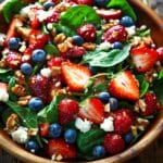 15-Minute Strawberry Spinach Salad