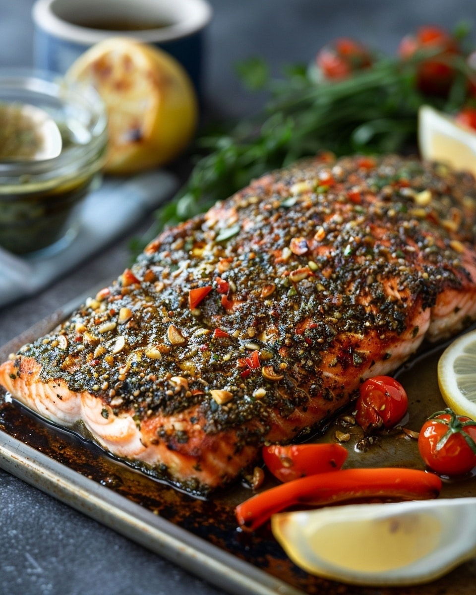 Za’atar Garlic Salmon