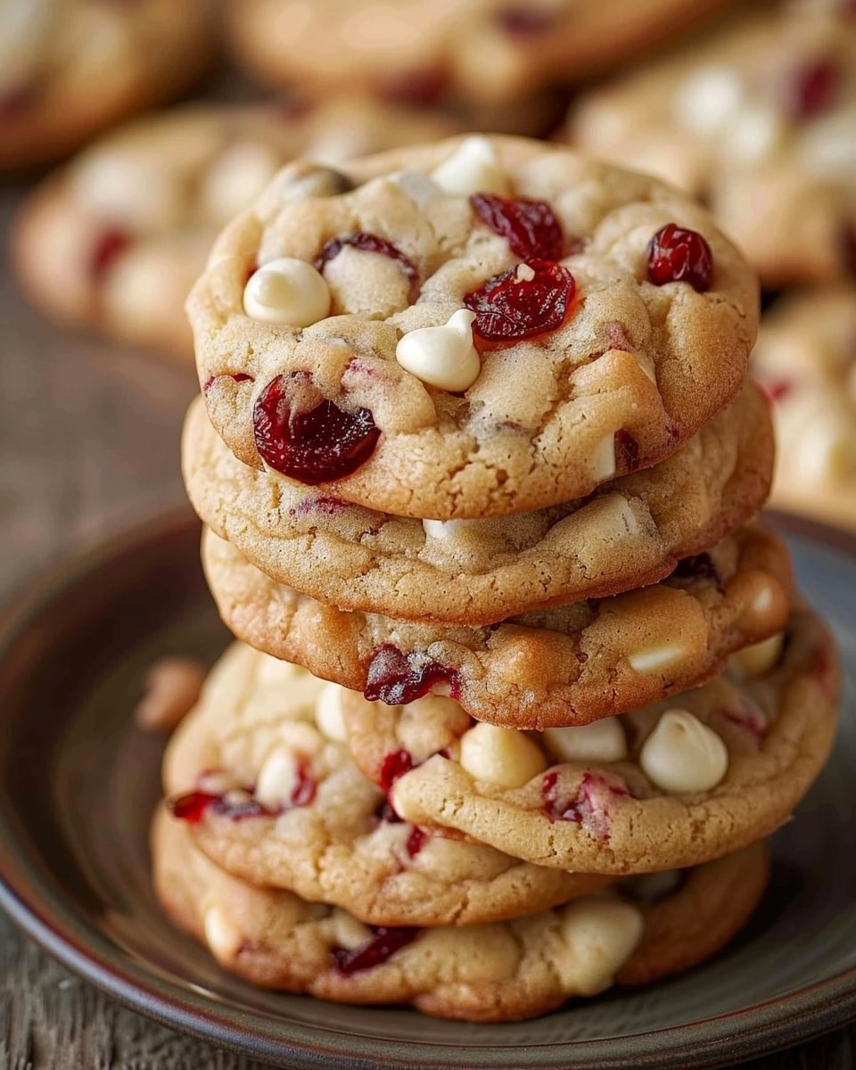 White Chocolate Cranberry Cookies