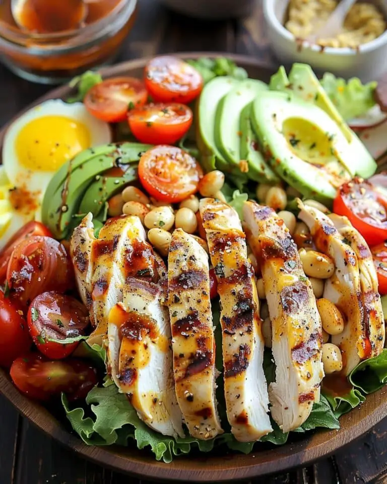 Paleo Grilled Chicken Cobb Salad