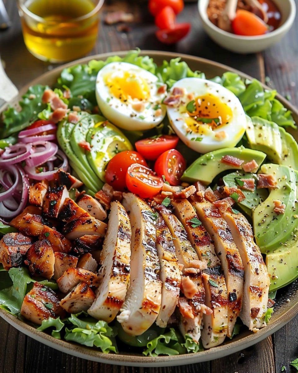 Paleo Grilled Chicken Cobb Salad