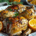 Sweet and Savory Roasted Orange Chicken