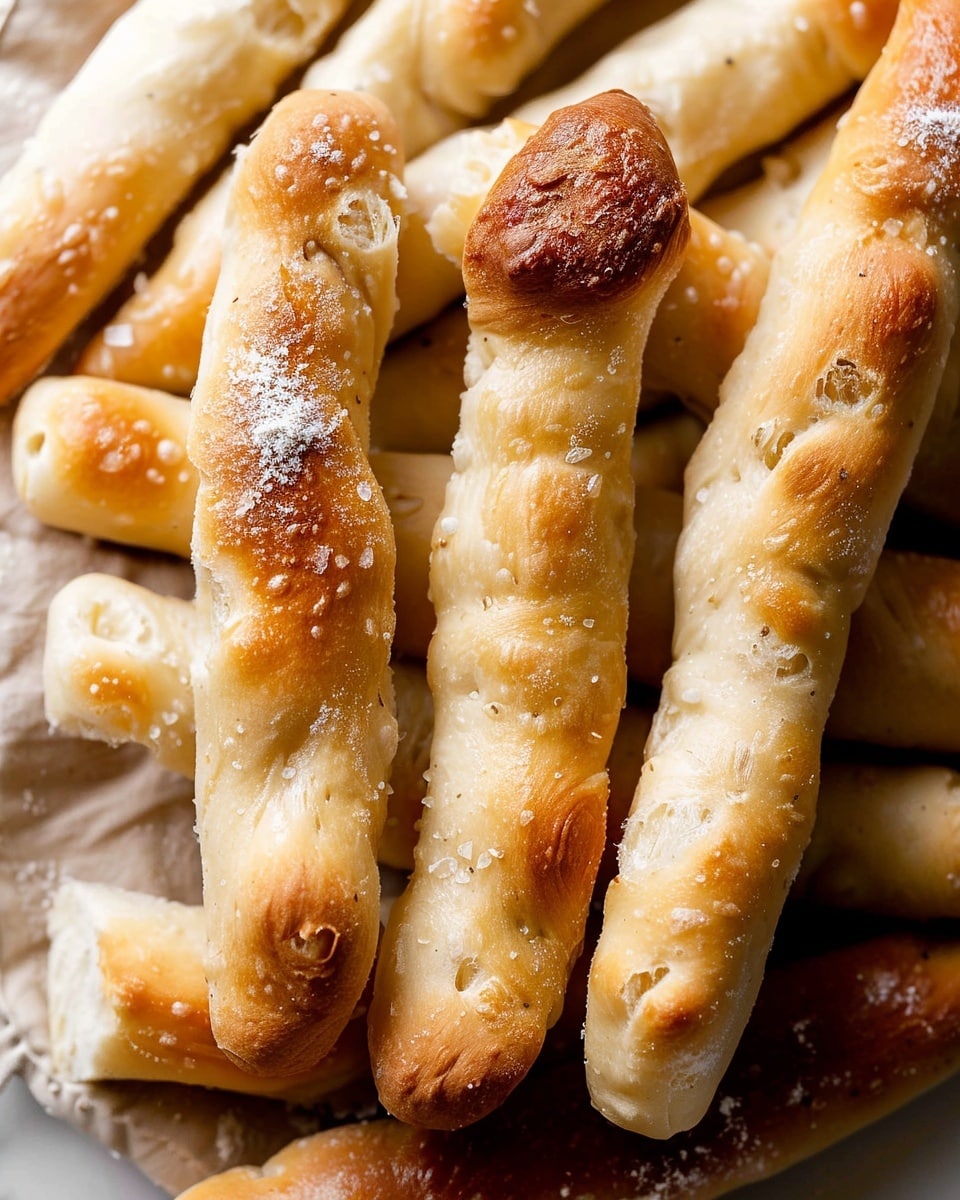 Homemade Soft Breadsticks