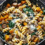 Creamy Roasted Butternut Squash Pasta