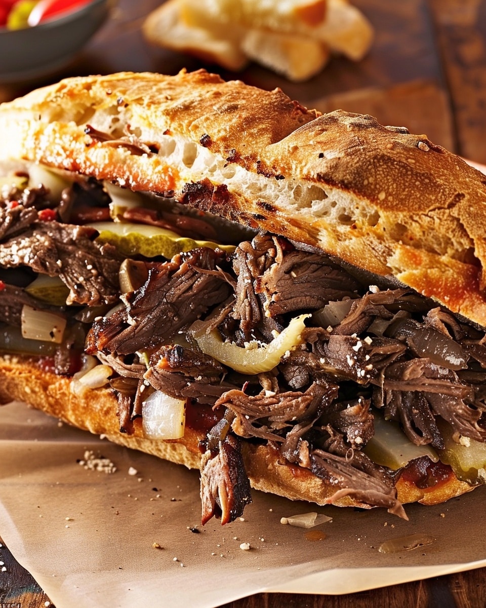Italian Beef Sandwich