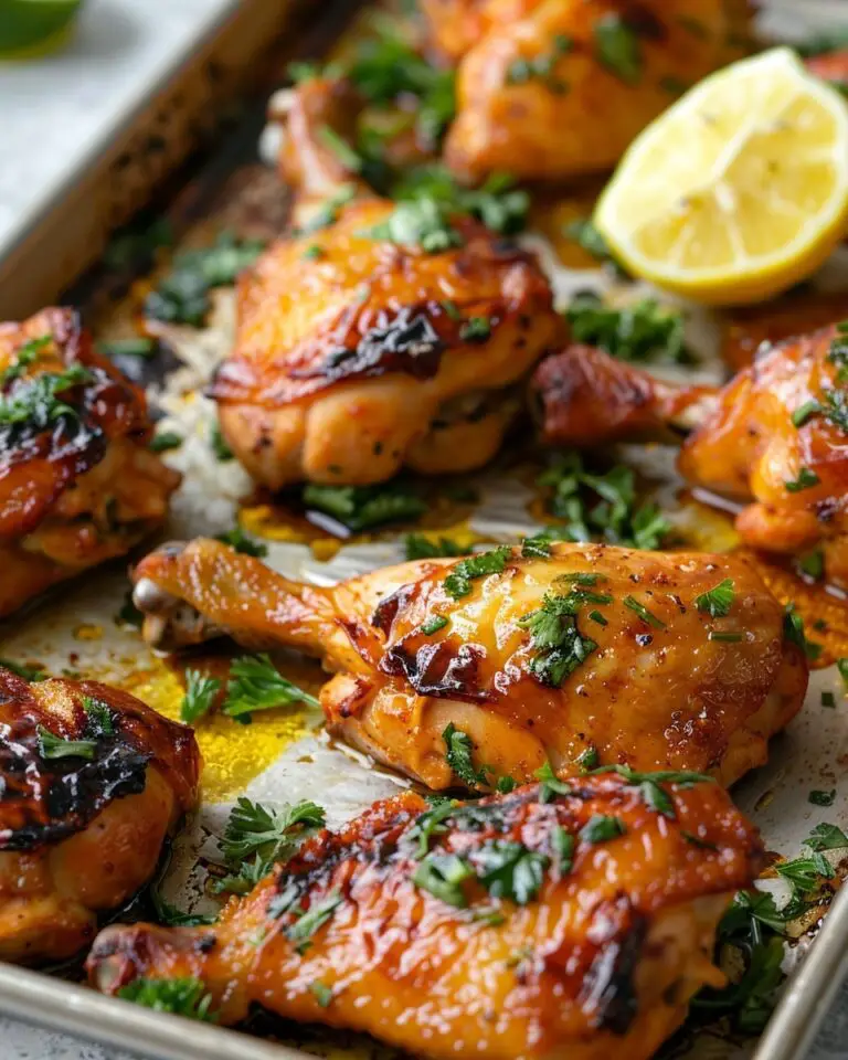 Tropical Hawaiian Chicken on a Sheet Pan