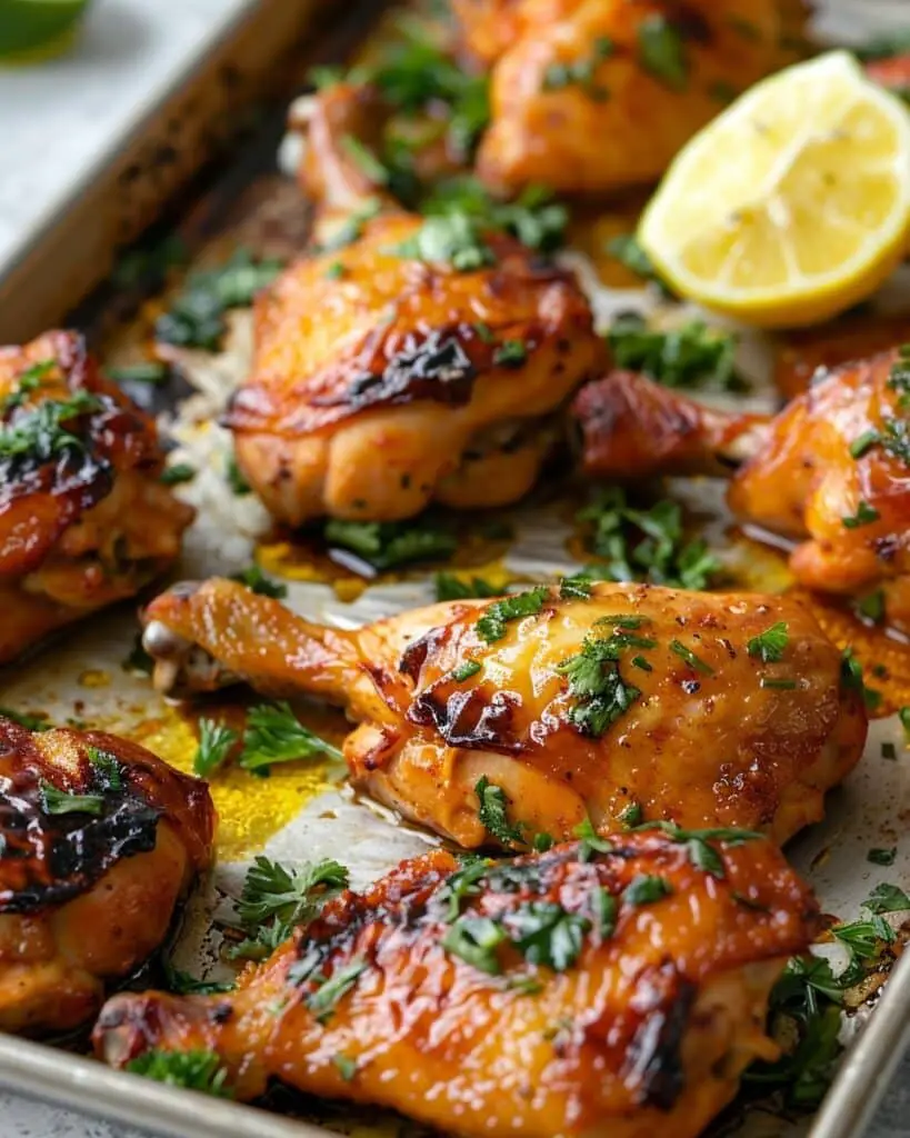 Tropical Hawaiian Chicken on a Sheet Pan