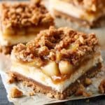 Caramel Apple Cheesecake Bars