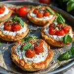 Cherry Tomato & Ricotta Tarts