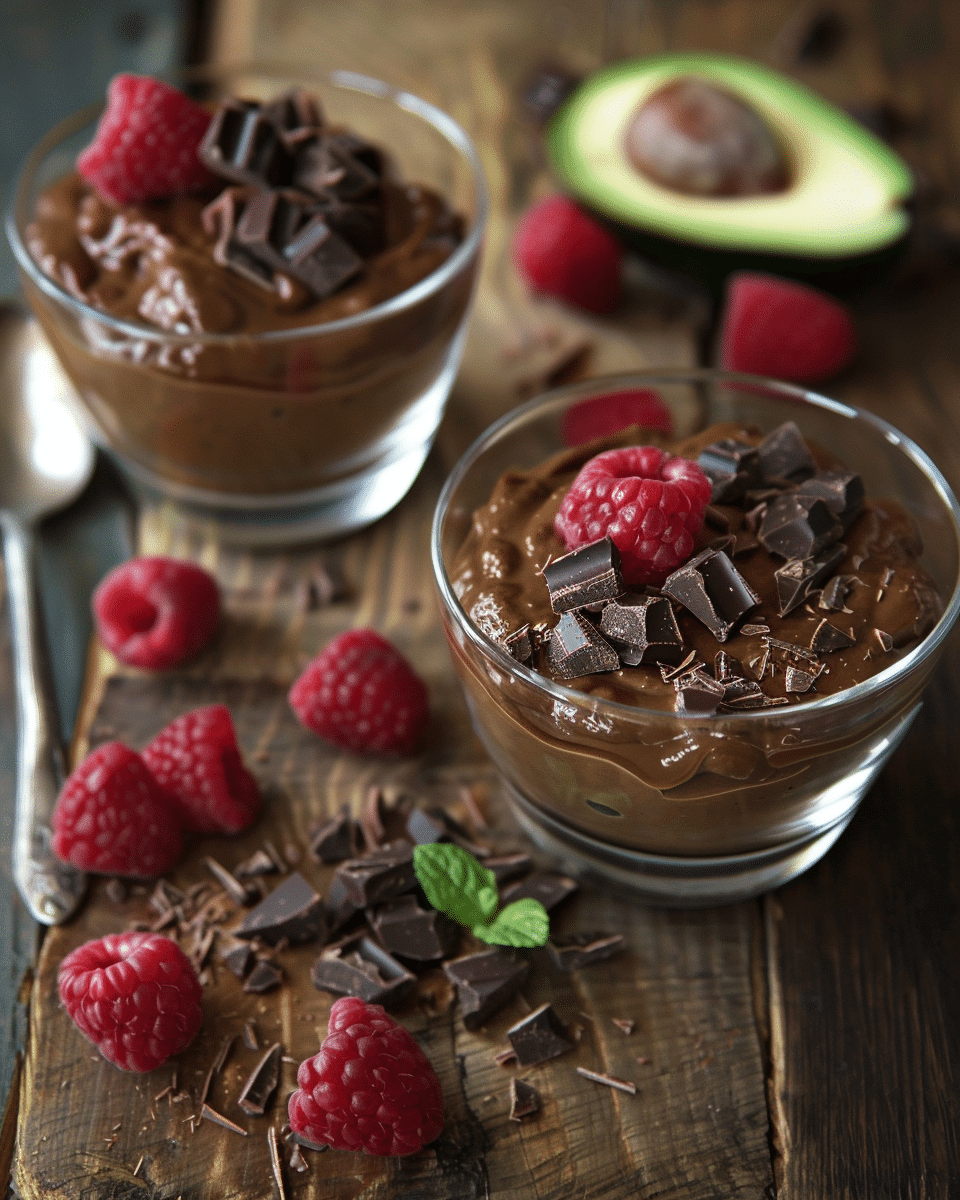 Avocado Chocolate Mousse