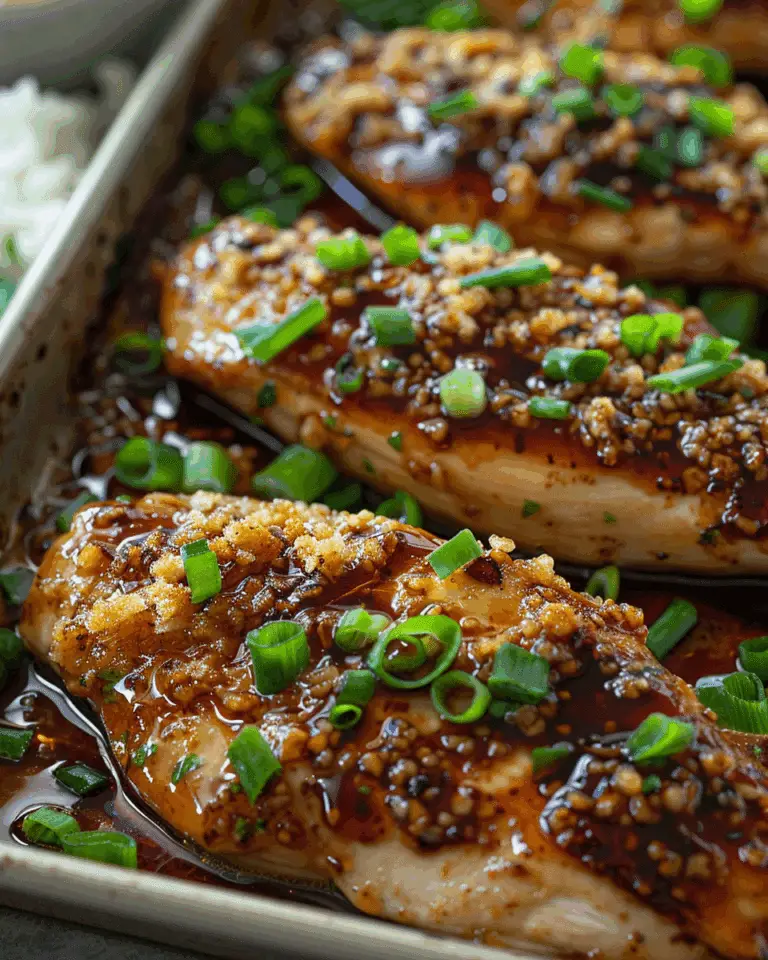 Double Crunch Honey Garlic Chicken Breasts