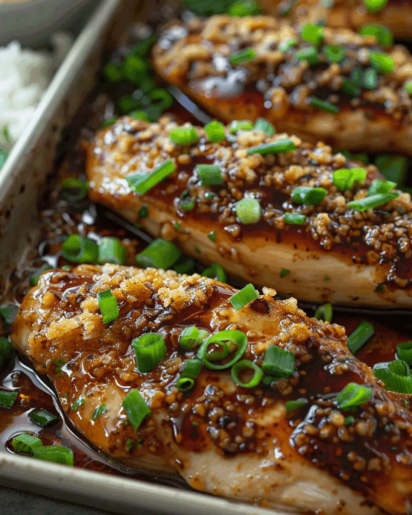 Double Crunch Honey Garlic Chicken Breasts