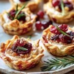 Cranberry Brie Bites