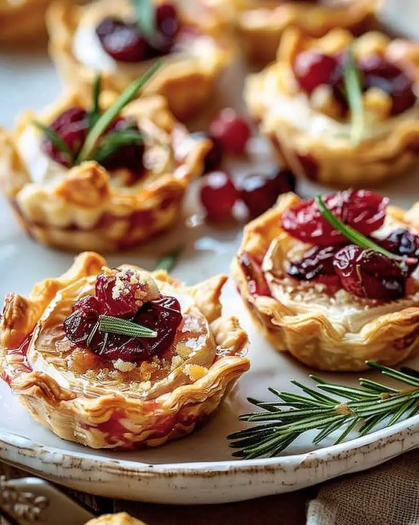 Cranberry Brie Bites
