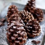Edible Chocolate Pinecones
