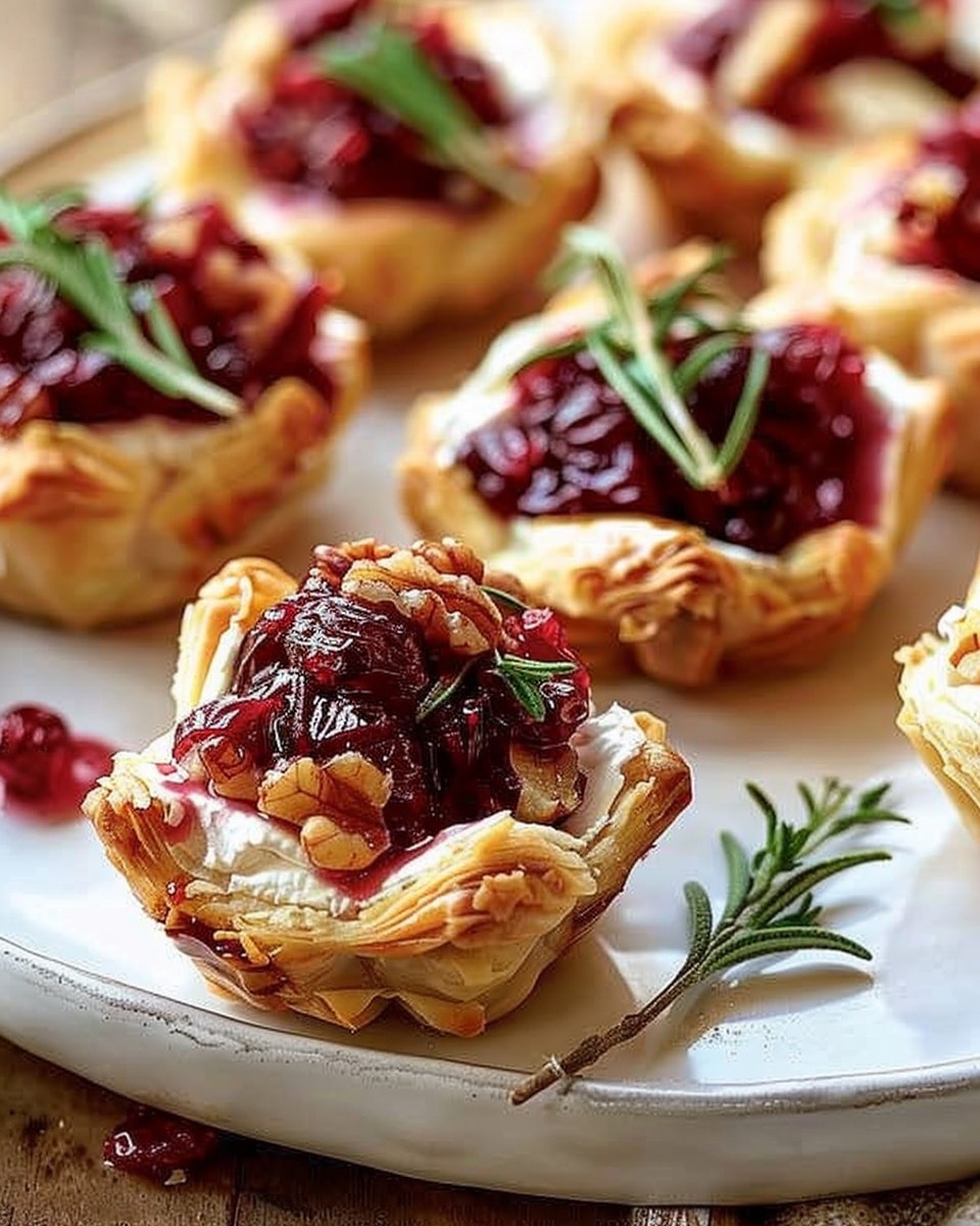Cranberry Brie Bites