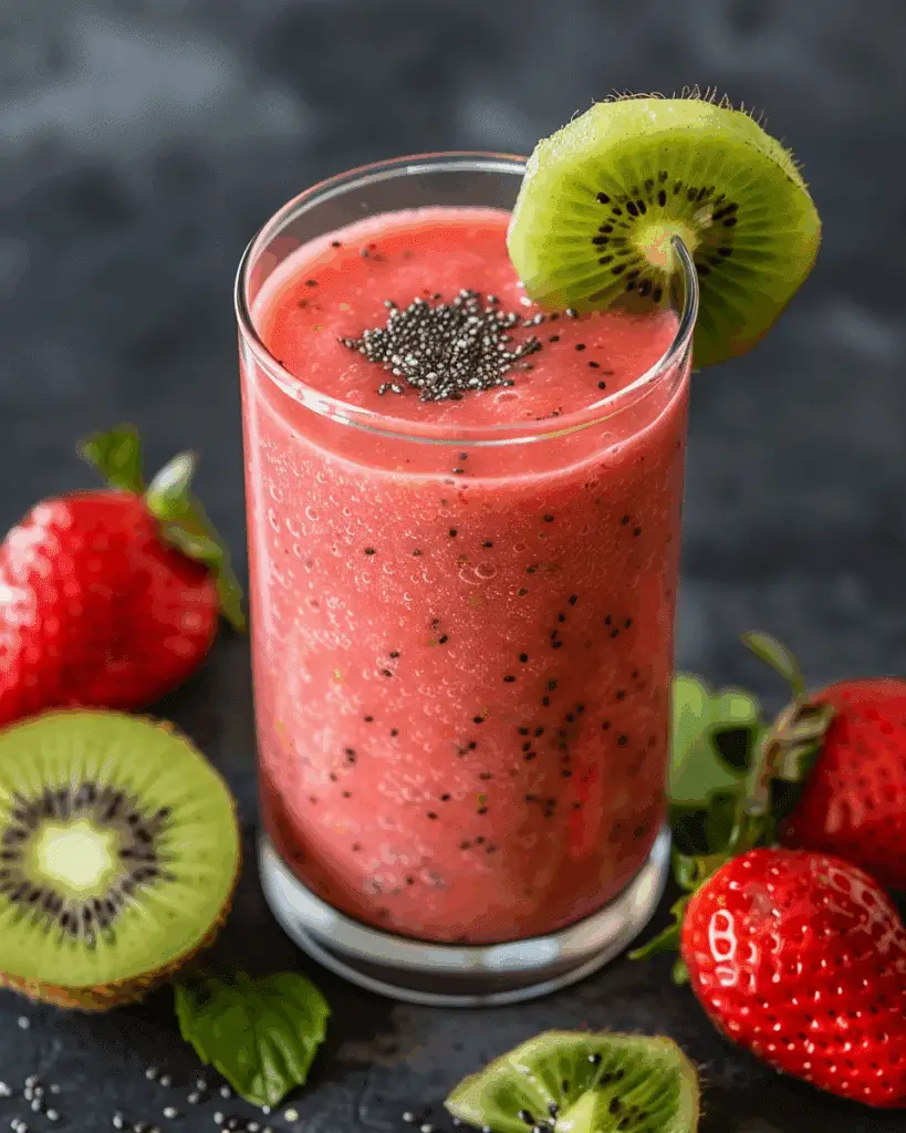 Strawberry Kiwi Smoothie