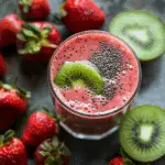 Strawberry Kiwi Smoothie