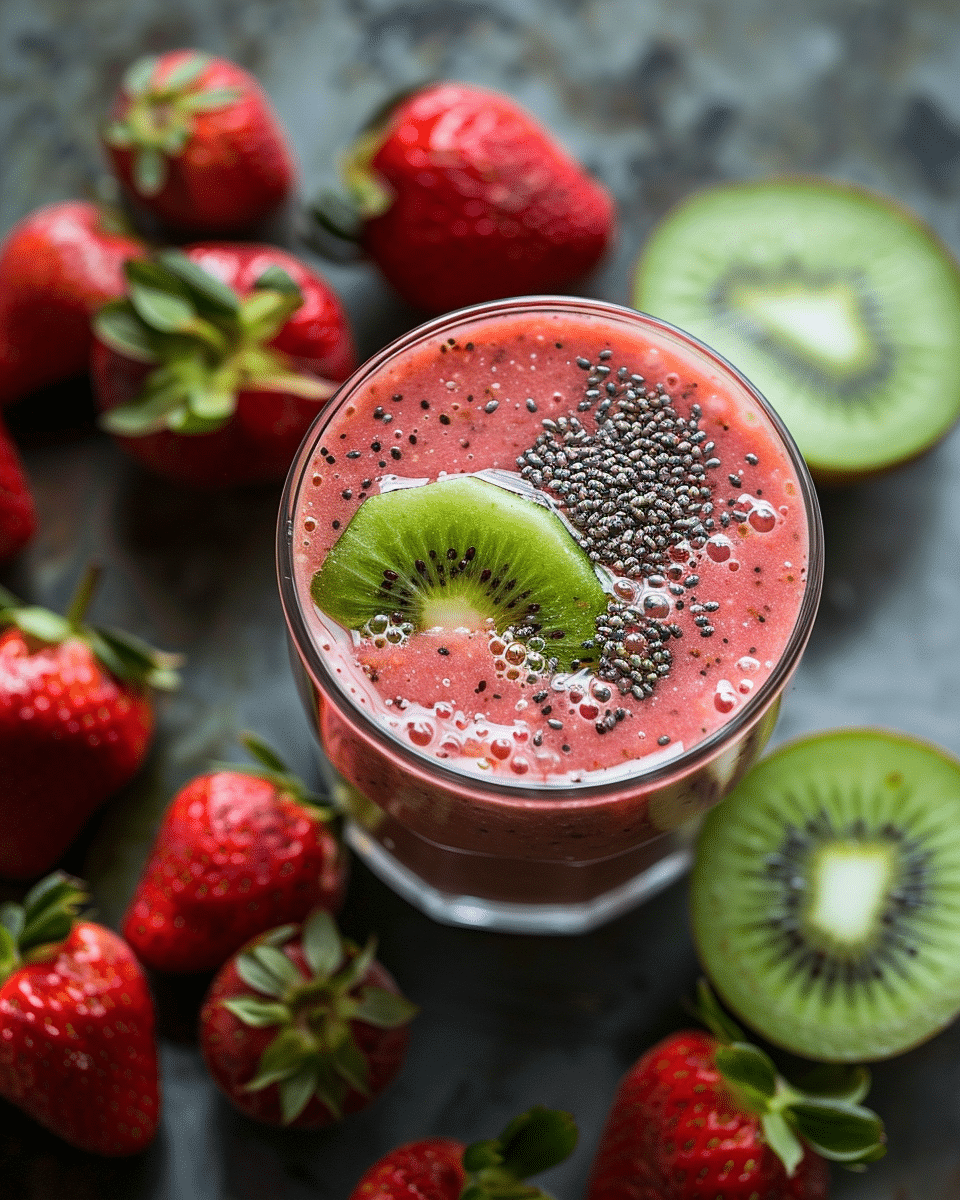 Strawberry Kiwi Smoothie