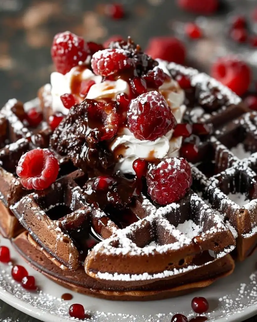 Black Forest Waffles