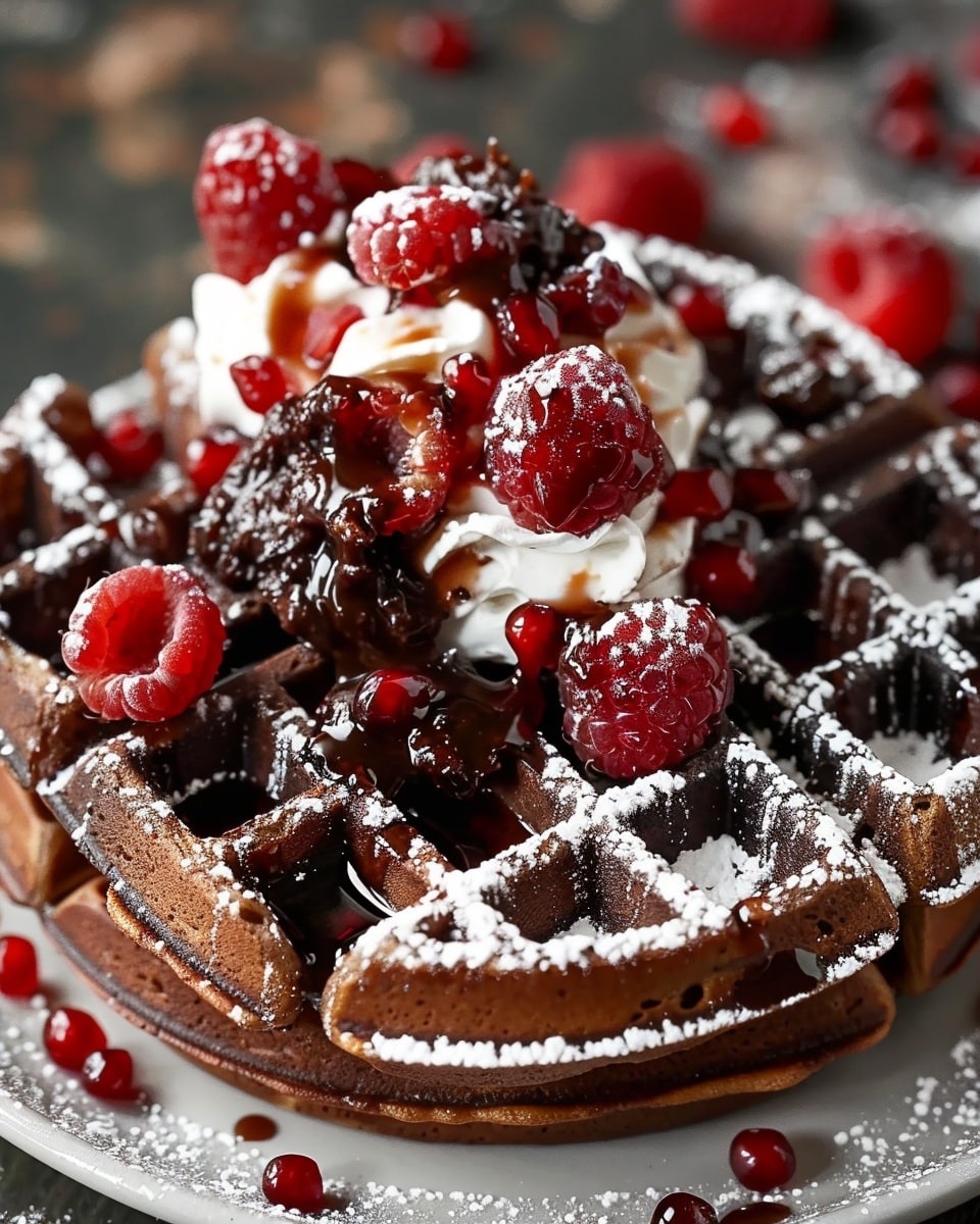 Black Forest Waffles