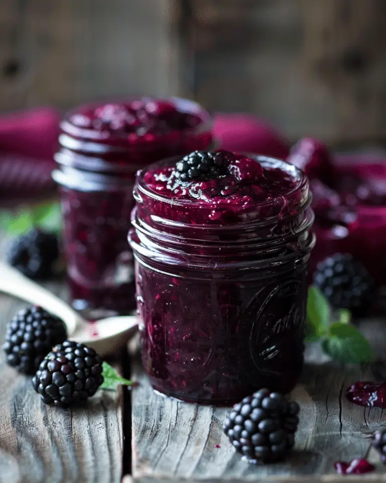 Blackberry Freezer Jam