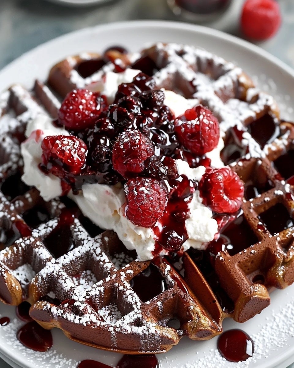 Black Forest Waffles