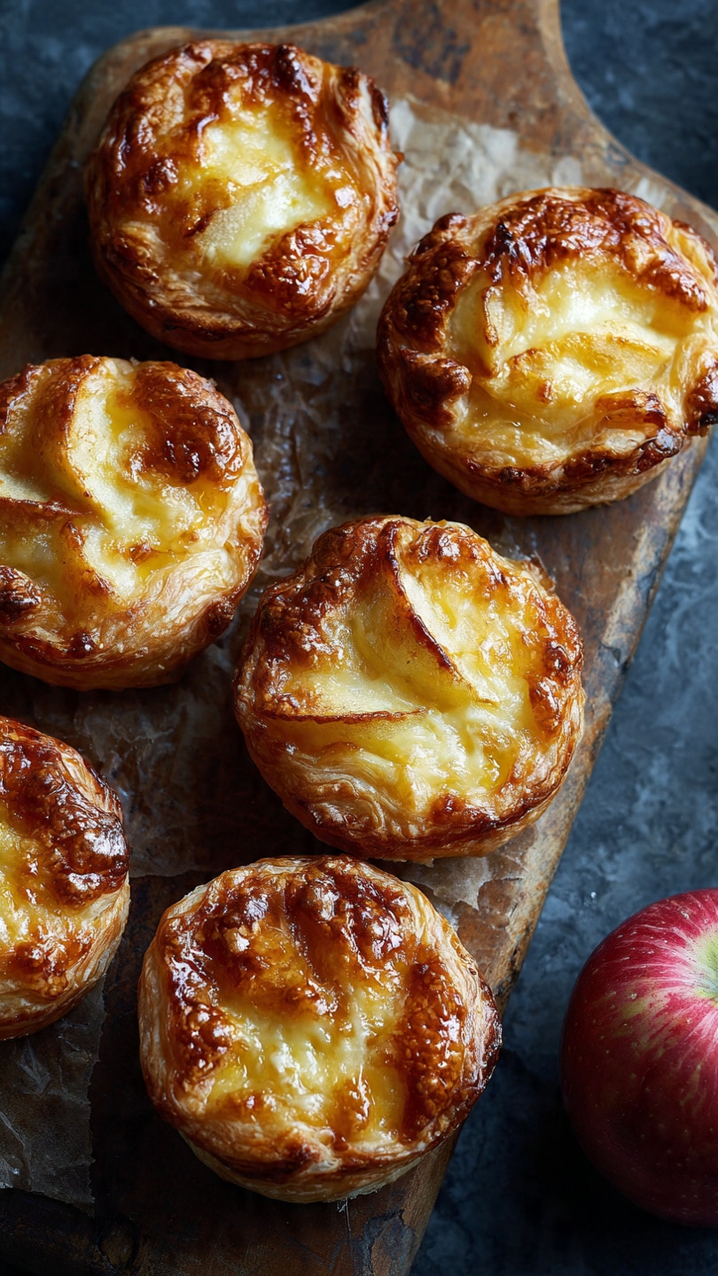 Apple and Brie Puff Pastry Bites