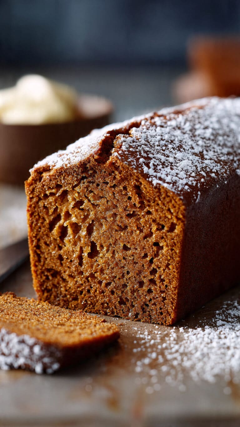 Spiced Gingerbread Loaf
