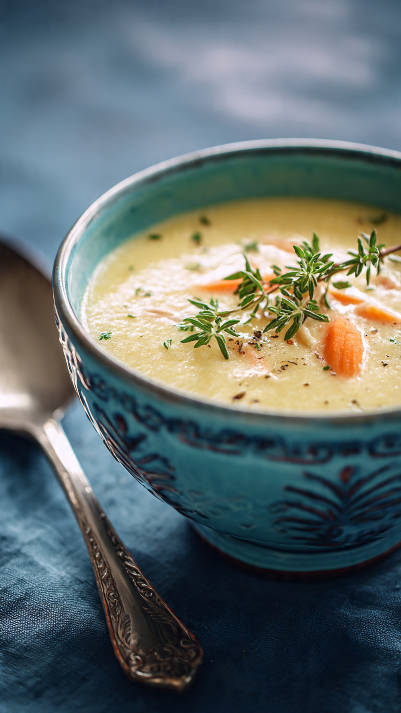 Anti-Inflammatory Creamy Chicken Soup