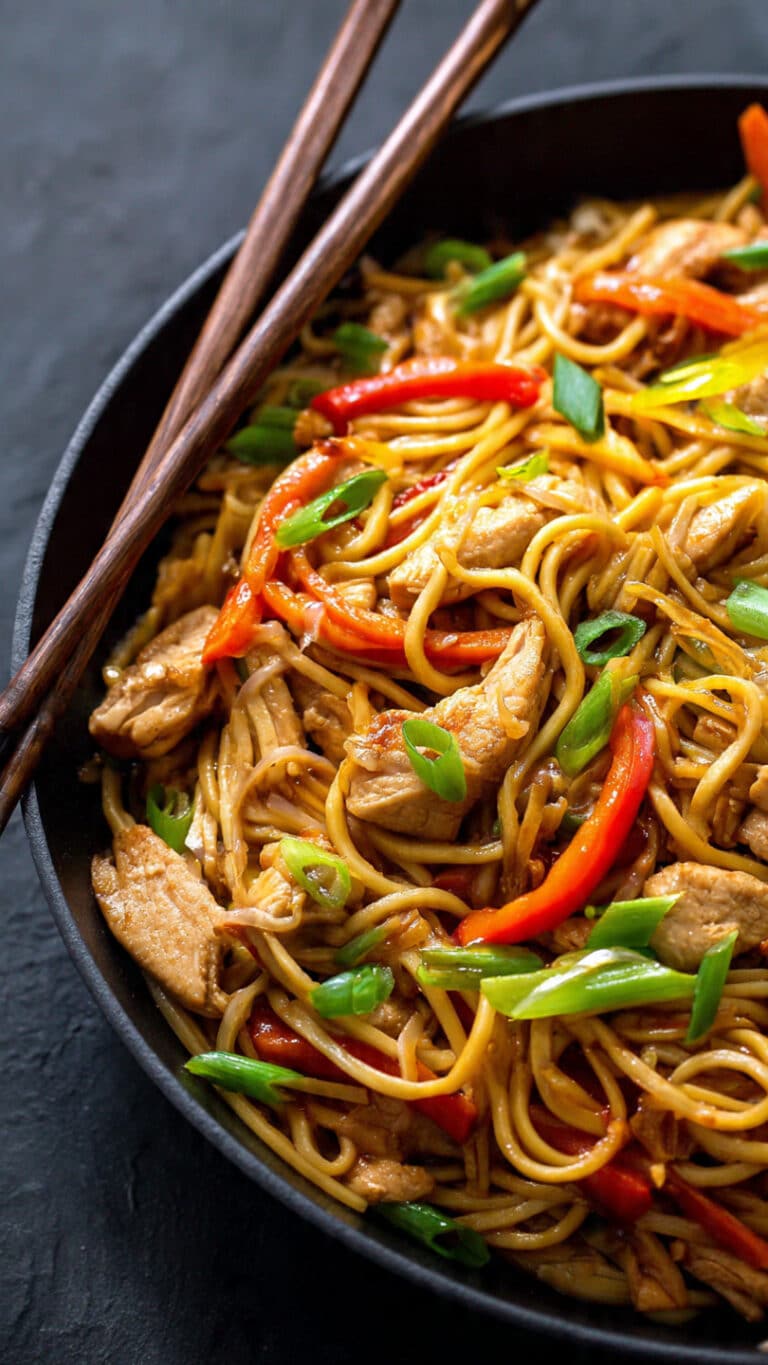 Takeout-Style Chicken Lo Mein at Home