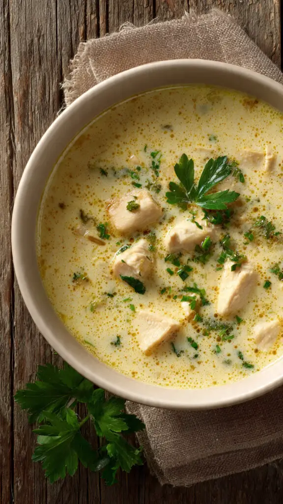 Anti-Inflammatory Creamy Chicken Soup