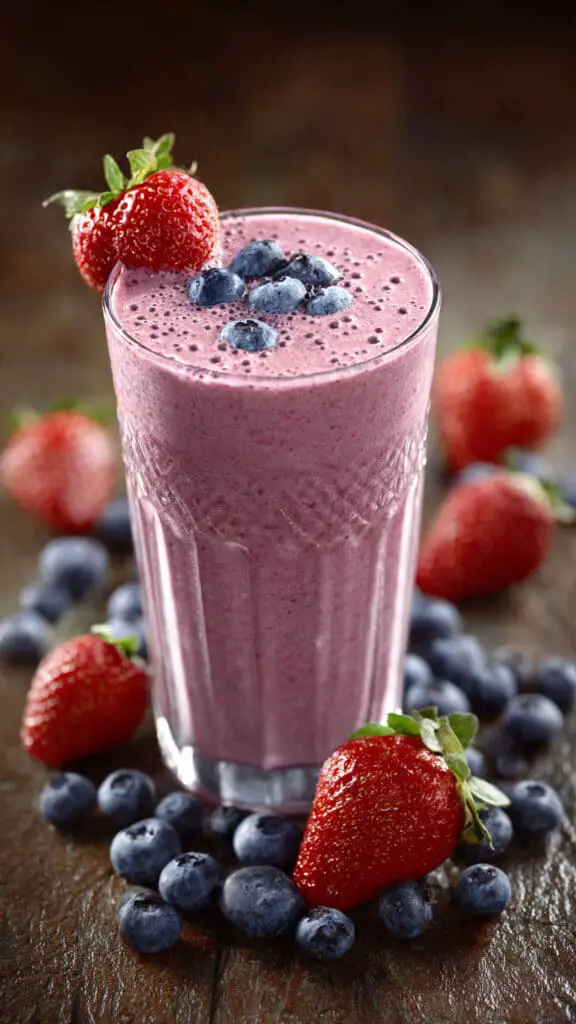 Strawberry Blueberry Smoothie