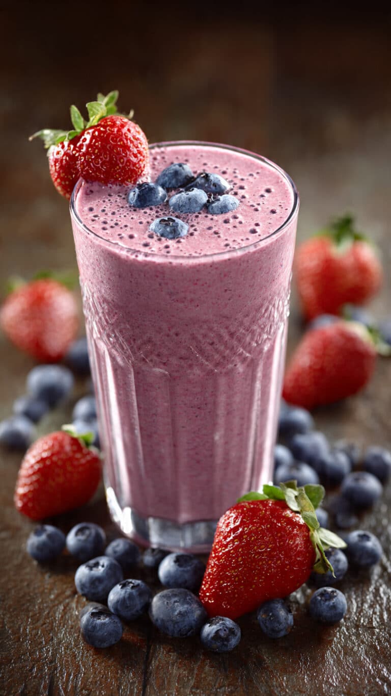 Strawberry Blueberry Smoothie