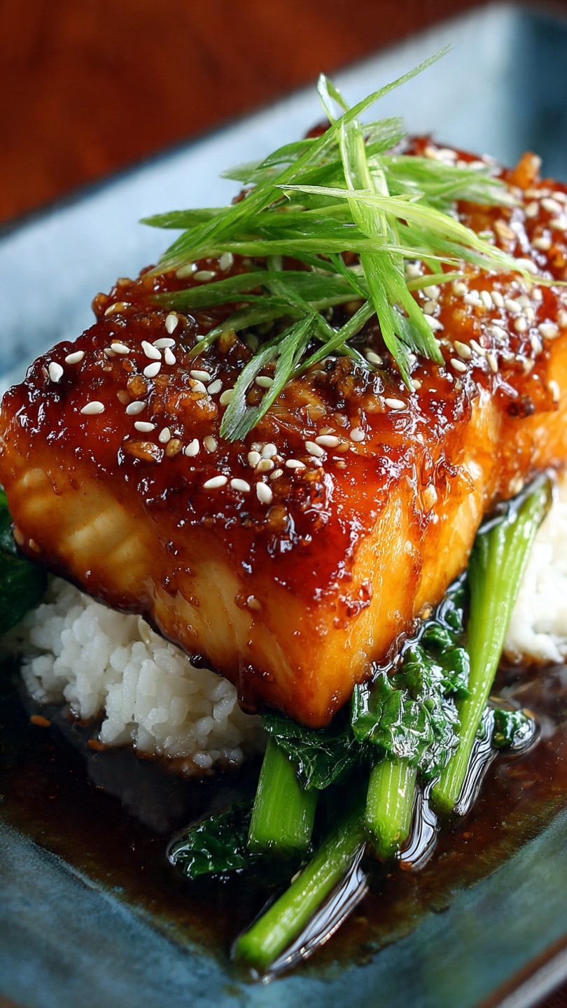Delicious Asian Ginger Soy Glazed Cod