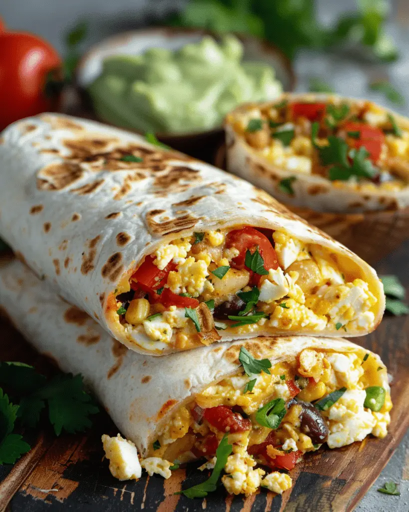 High-Protein Breakfast Burrito