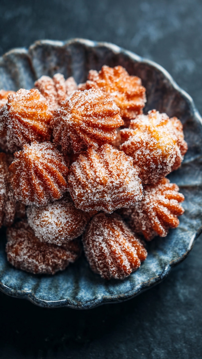 Fluffy Air Fryer Churro Bites Recipe