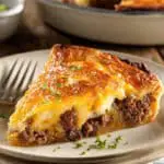 One-Pan Cheeseburger Pie Dinner