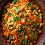 Moroccan-Spiced Chickpea and Carrot Couscous Salad