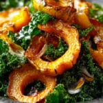 Maple-Roasted Squash & Kale Salad