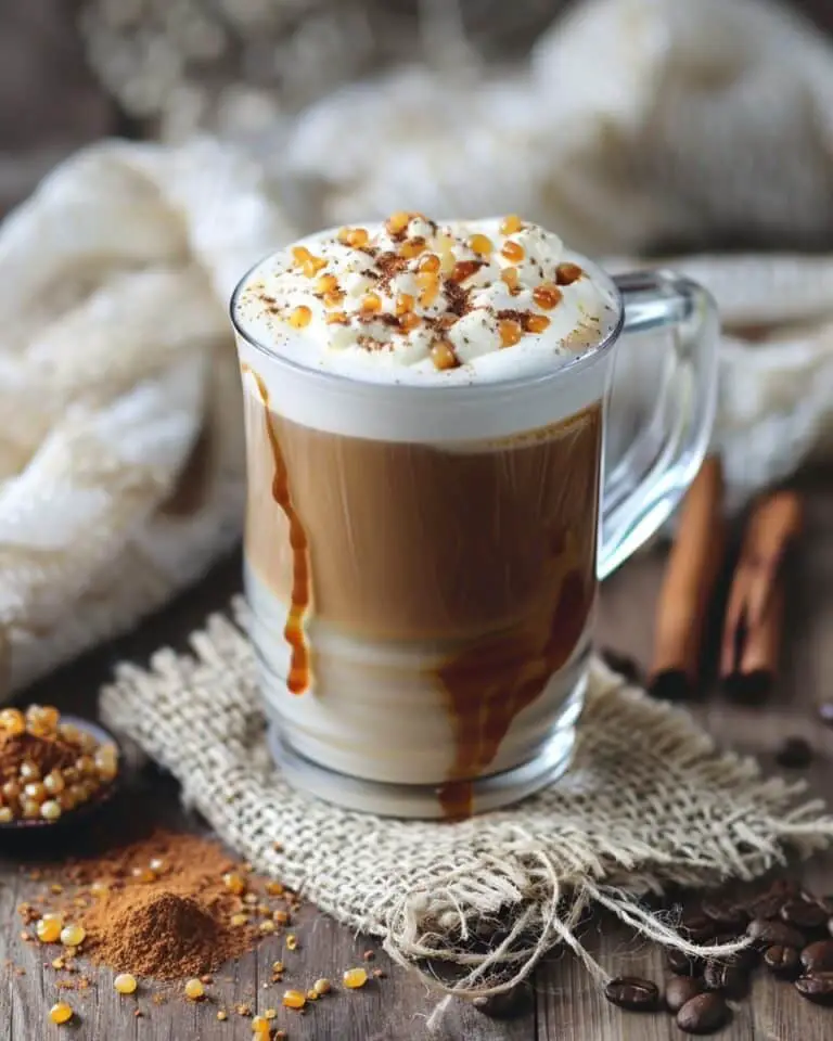 Homemade Caramel Latte