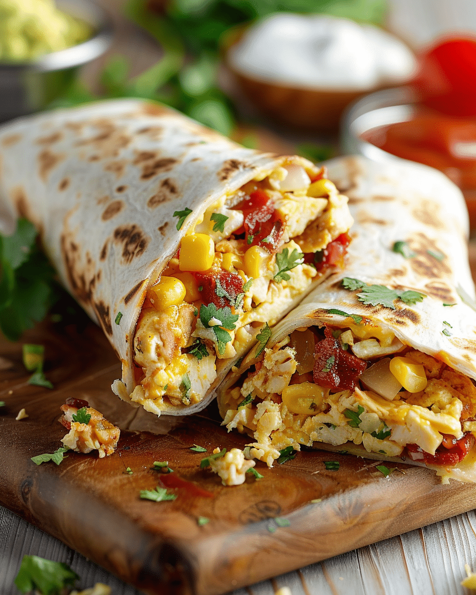 High-Protein Breakfast Burrito