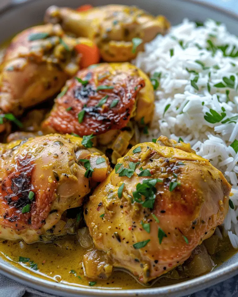 Authentic Jamaican Curry Chicken