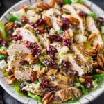 Cranberry Pecan Chicken Salad with Poppy Seed Dressing