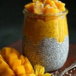Easy Mango Coconut Chia Seed Pudding
