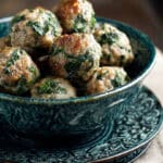 Easy Spinach & Garlic Meatballs