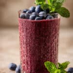 Blueberry Smoothie without Yogurt