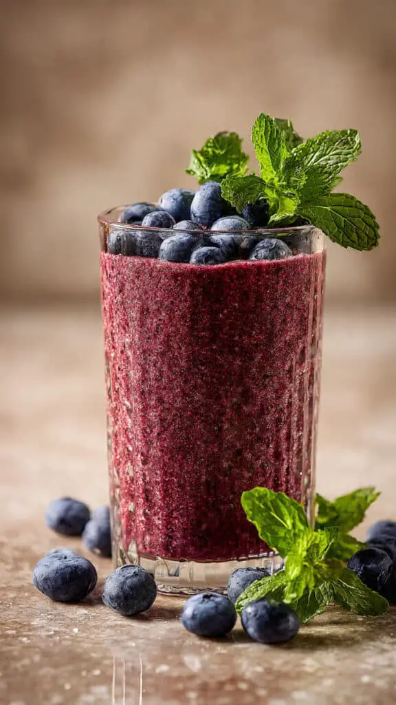 Blueberry Smoothie without Yogurt